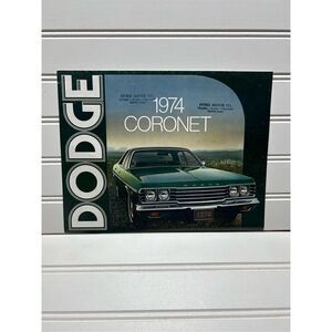 1974 Dodge Coronet Original Factory Brochure